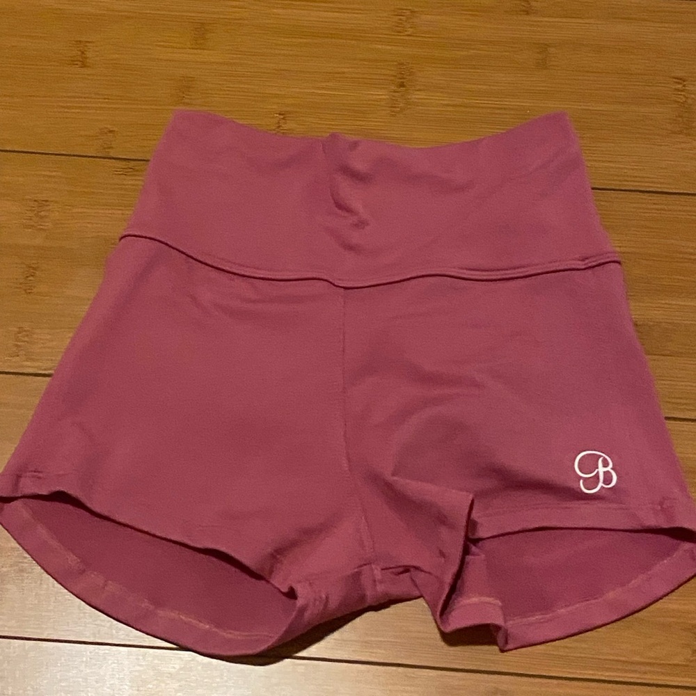 Shorts bombshell sportswear set blush pink